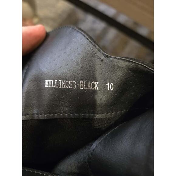 Azalea Wang Women's Western Boots Black Size 10 Rhinestone Embellished - Picture 9 of 10